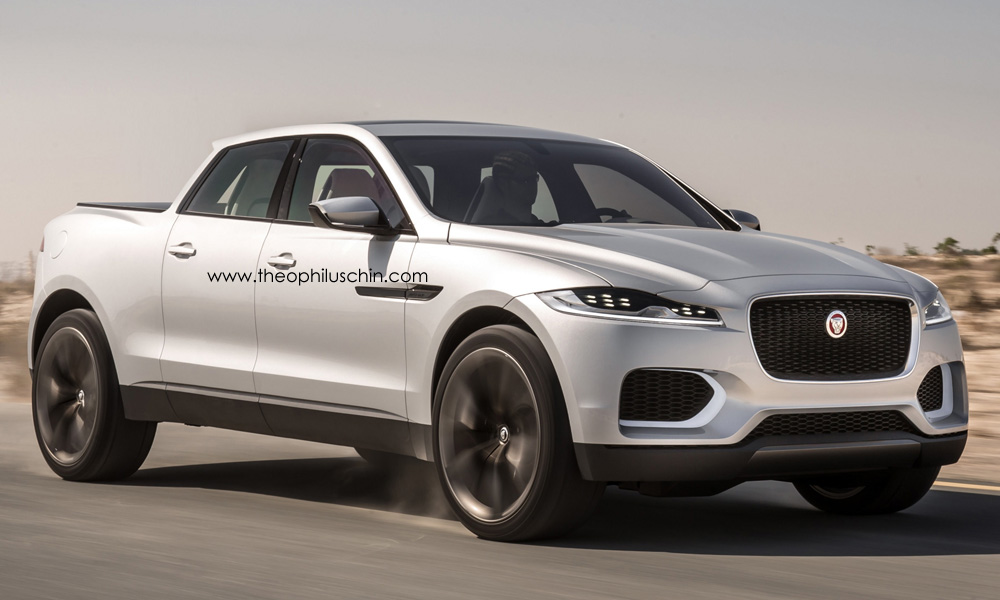 Jaguar CT17 Truck Concept nunca uma pickup foi tão «premium»