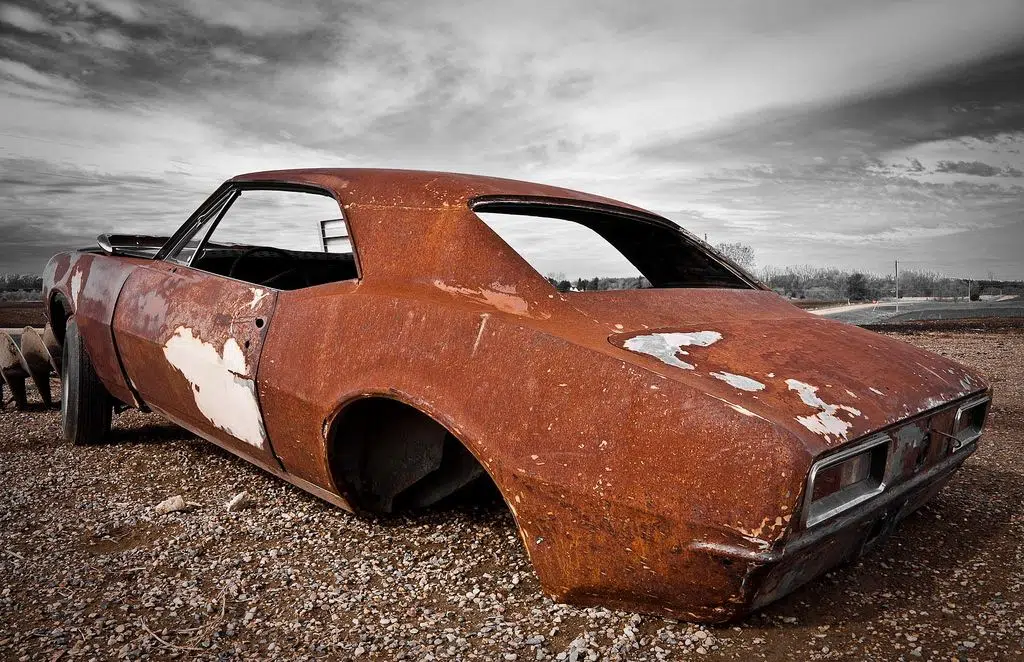 carros abandonados