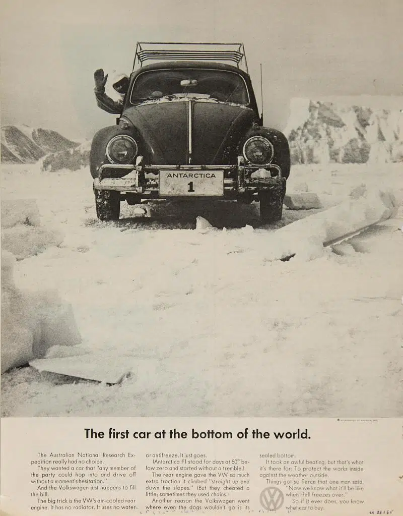 volkswagen beetle antartica 1