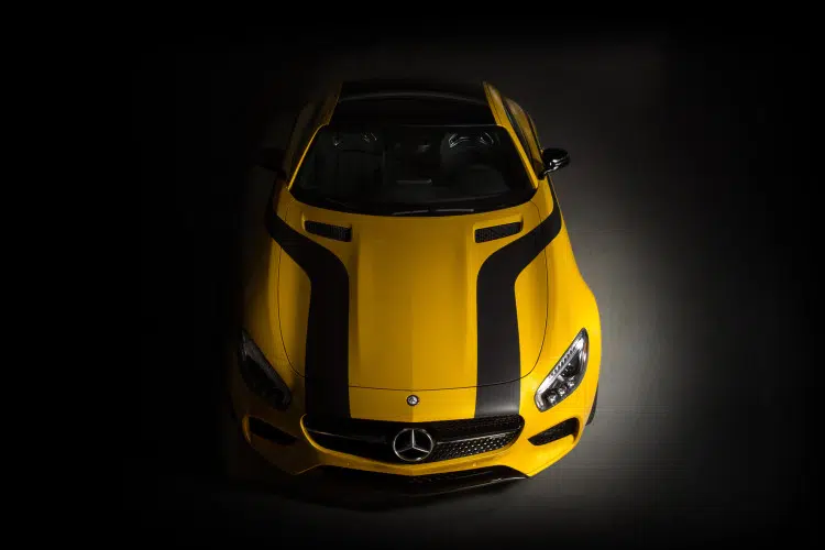 Mercedes-AMG GT S und Cigarette 50 Marauder/ Mercedes-AMG GT S a