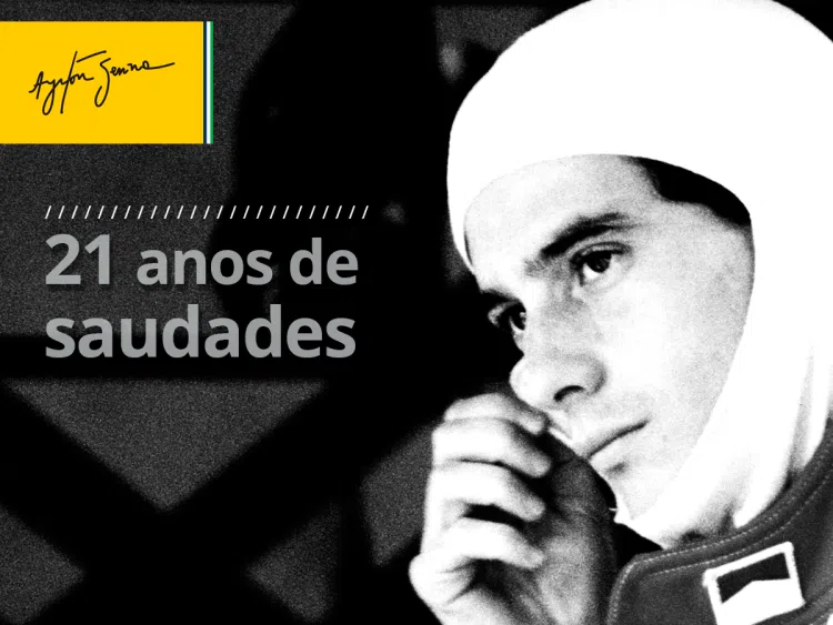 Ayrton Senna 21 anos Saudade