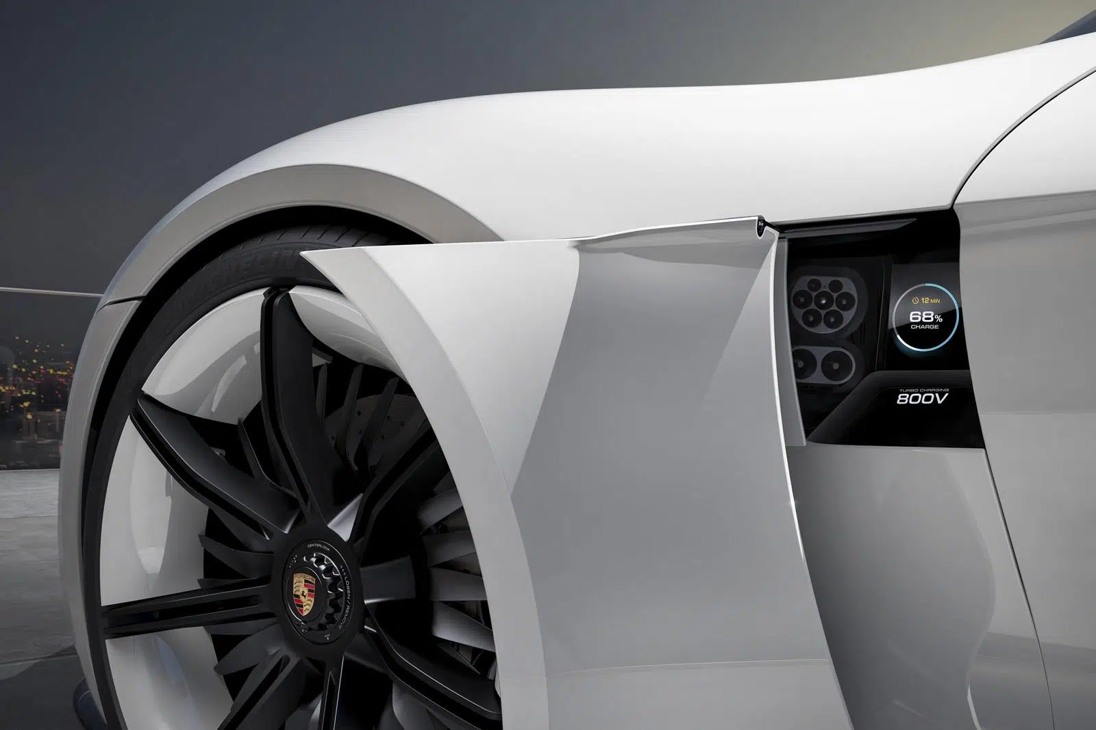 2015 Porsche Mission E detalhe