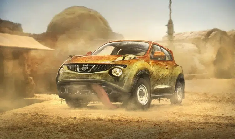 sw Jar-Jar-Binks-Nissan-Juke-carwow