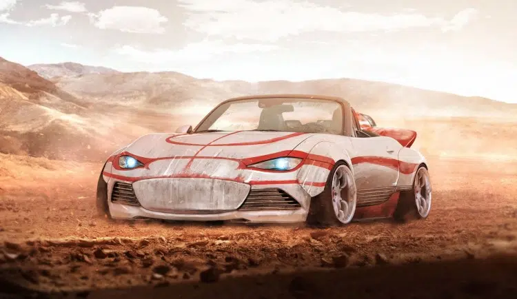 sw Luke Skywalker’s Mazda MX-5 Land Speeder edition