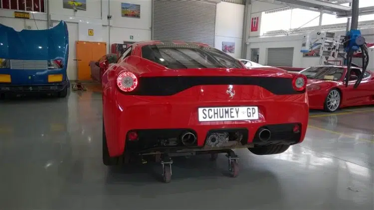 Ferrari 458 Speciale Crashed 12