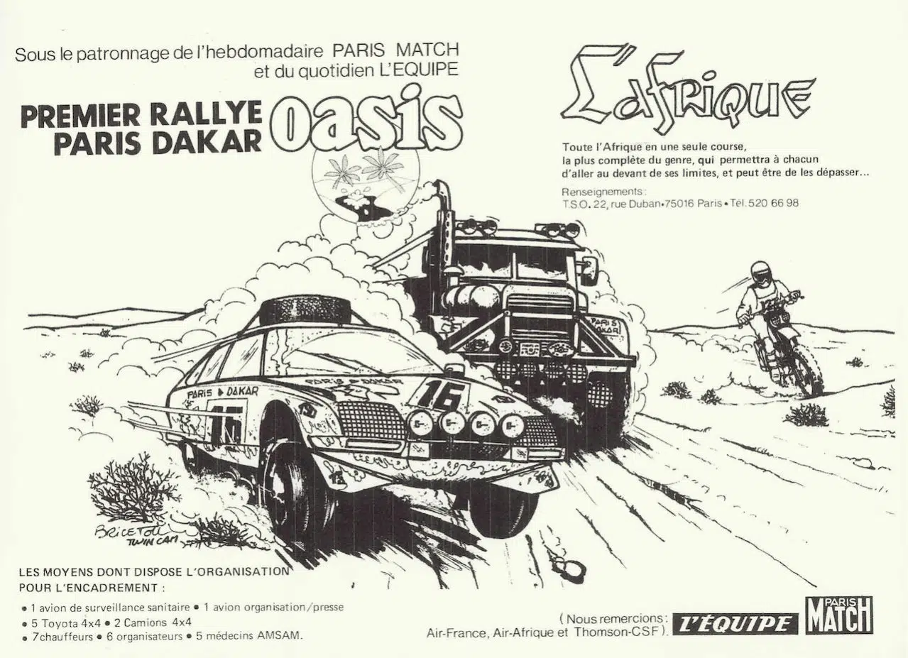 Cartaz Paris-Dakar 1979