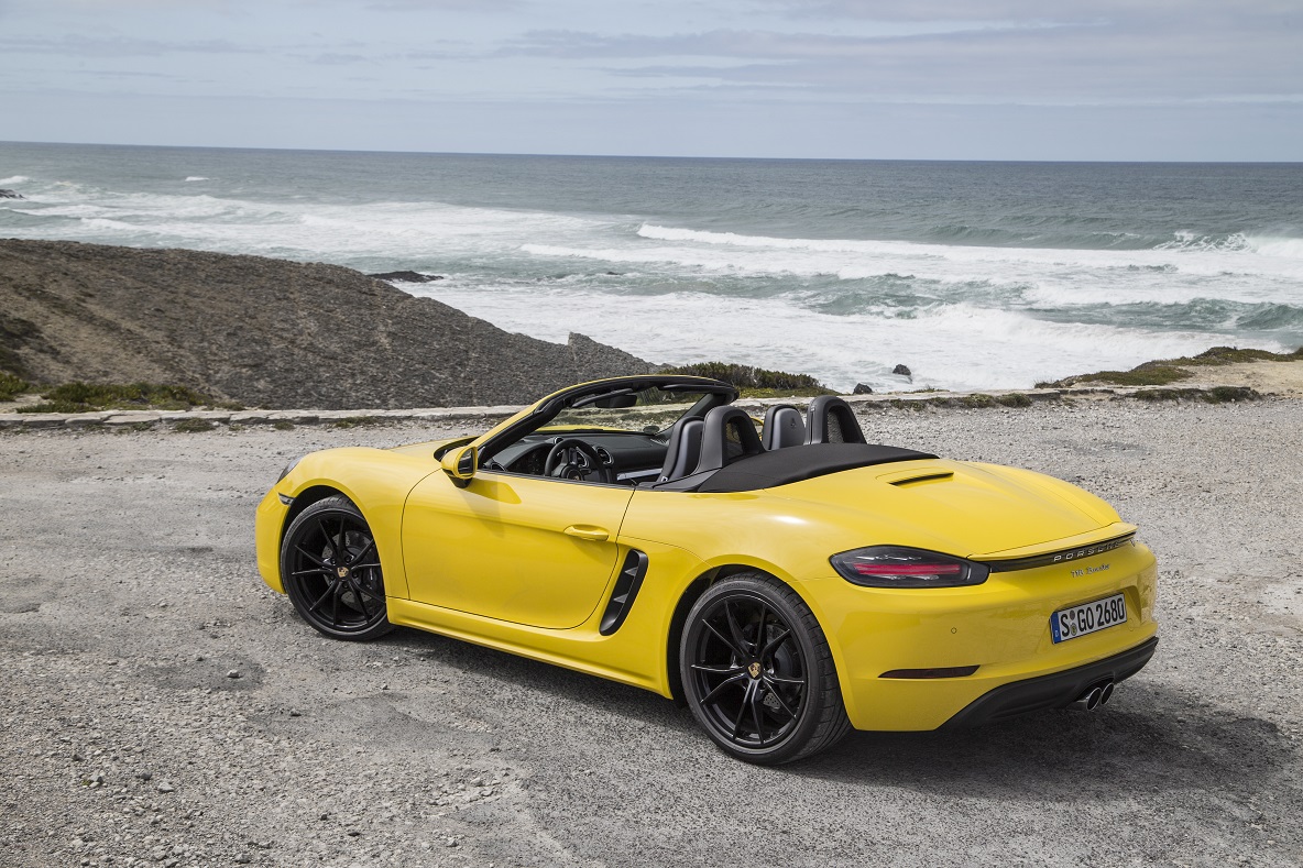 Ao Volante Do Novo Porsche 718 Boxster: é Turbo E Tem 4 Cilindros. E ...