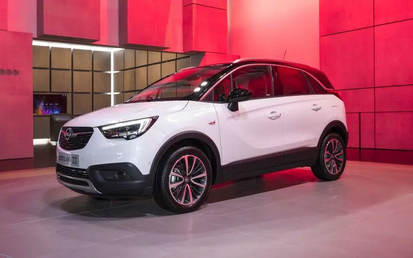 2017 Opel Crossland X em Genebra