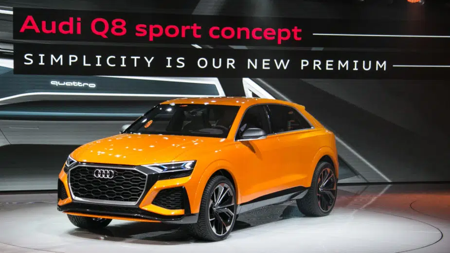 2017 Audi Q8 Sport em Genebra