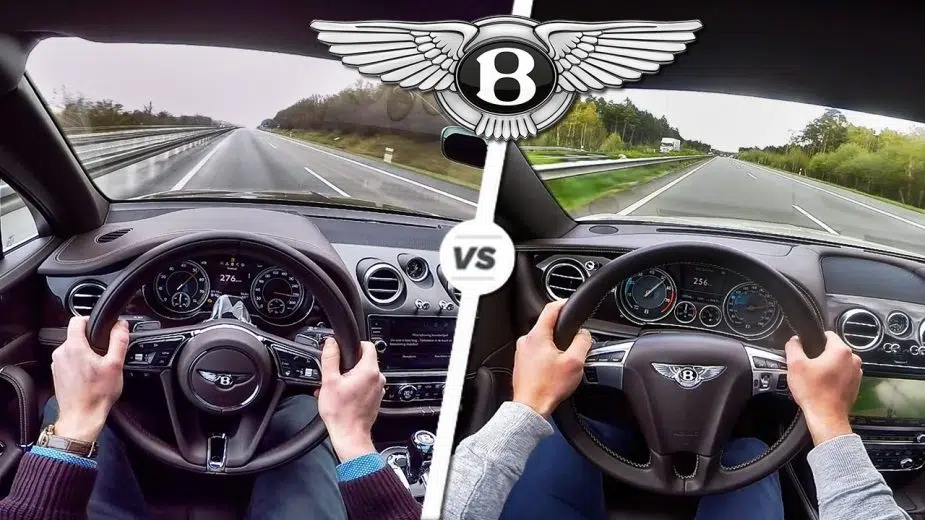 Bentley Bentayga W12 vs Bentley Continental GT V8