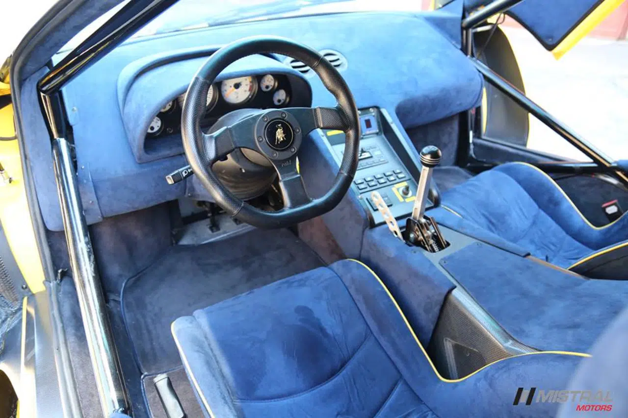 1997 Lamborghini Diablo GT1 Stradale interior