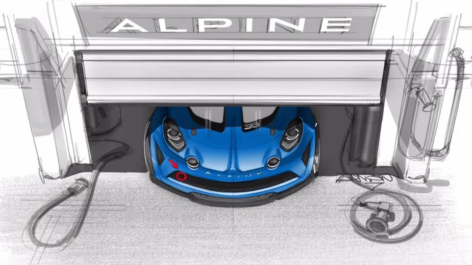 Alpine A110 Competição teaser