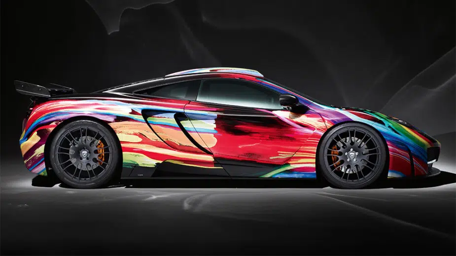 Hamann memoR McLaren MP4-12C Art Car - cores automóveis