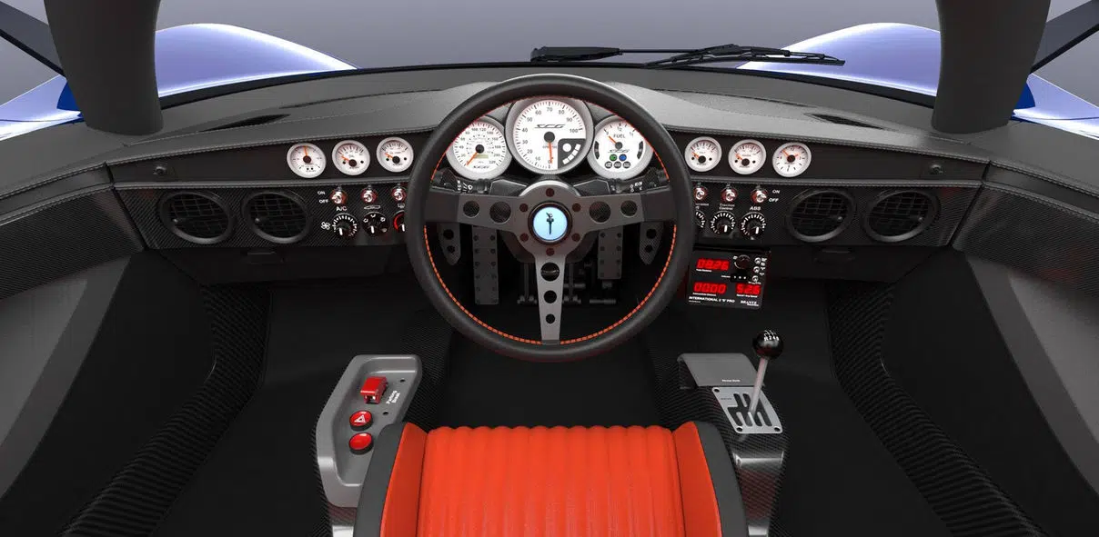 Scuderia Cameron Glickenhaus SCG 004S - interior