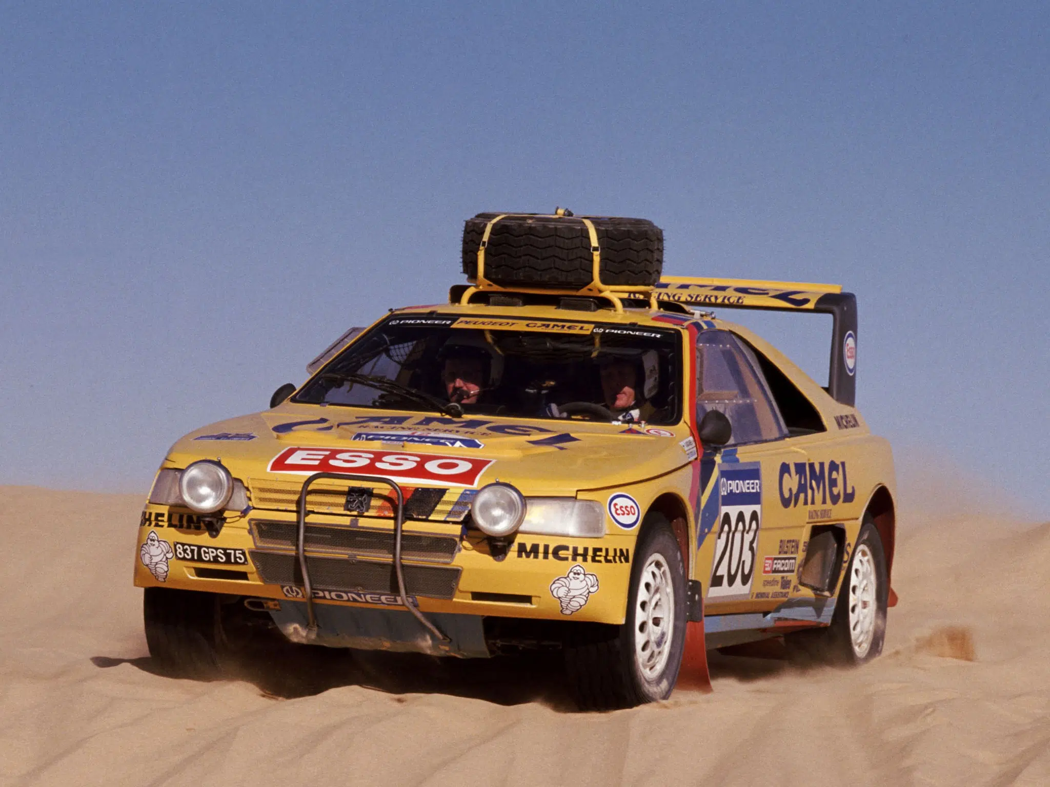 Peugeot Dakar história