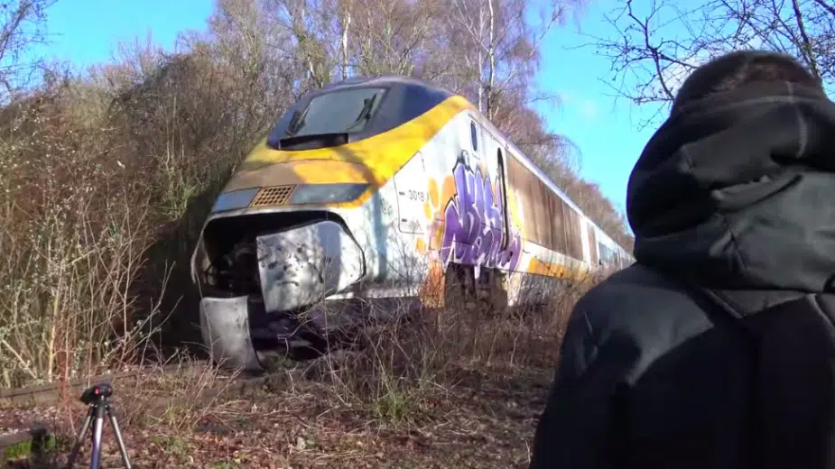 TGV Canal da Mancha Abandonado 2018