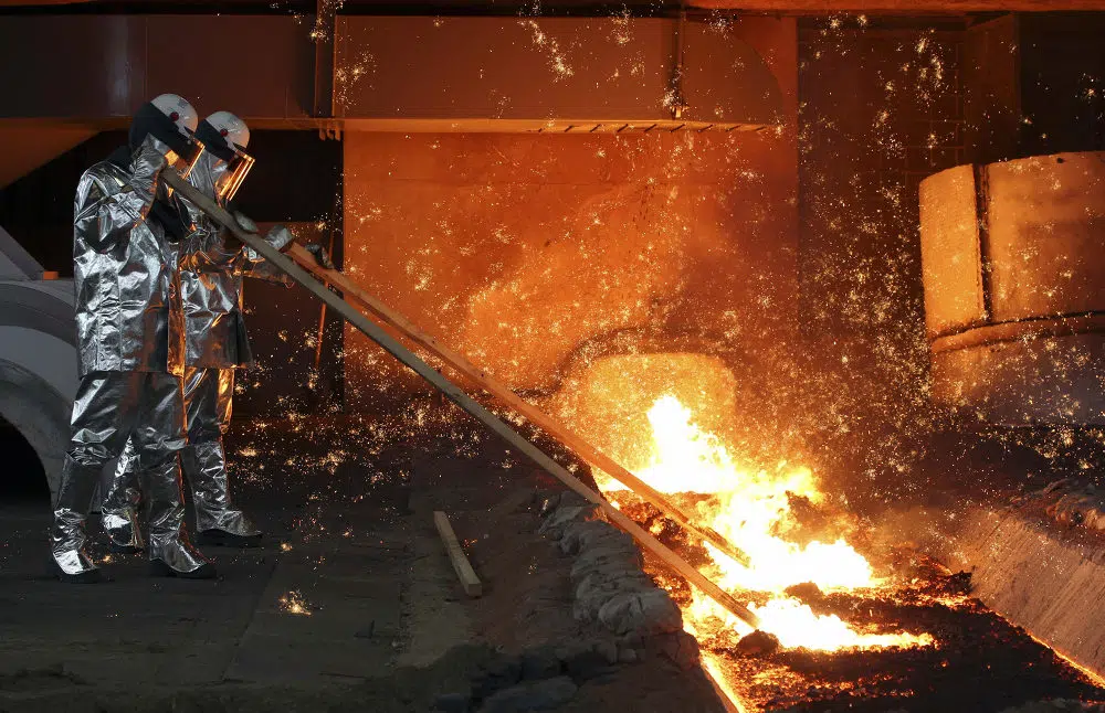 Fundição — Brincar com o fogo, literalmente.