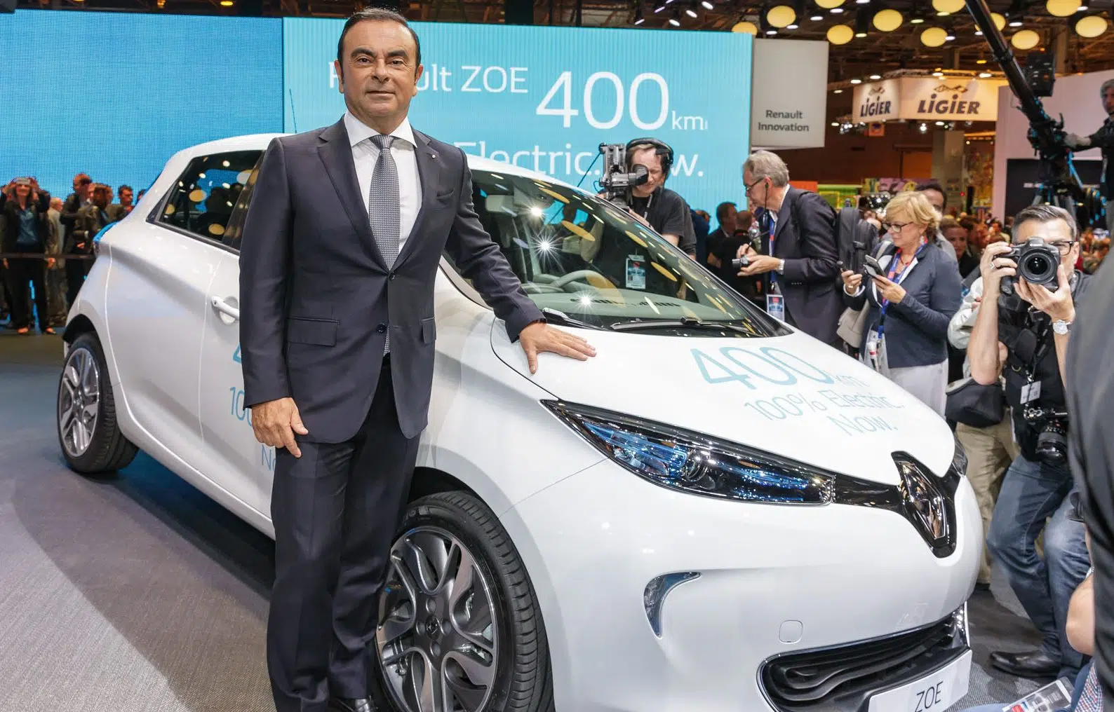 Carlos Ghosn, Renault ZOE