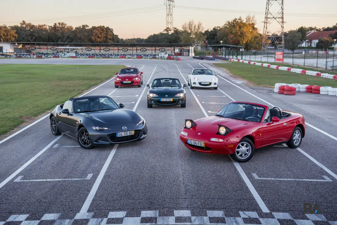 Mazda MX-5 gerações