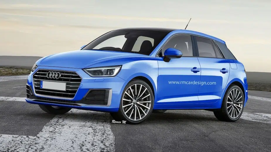 Audi A1 render