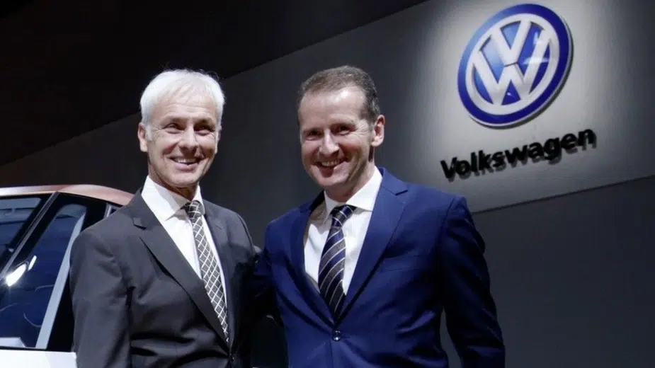 Matthias Mueller HerbertDiess Volkswagen Group 2018