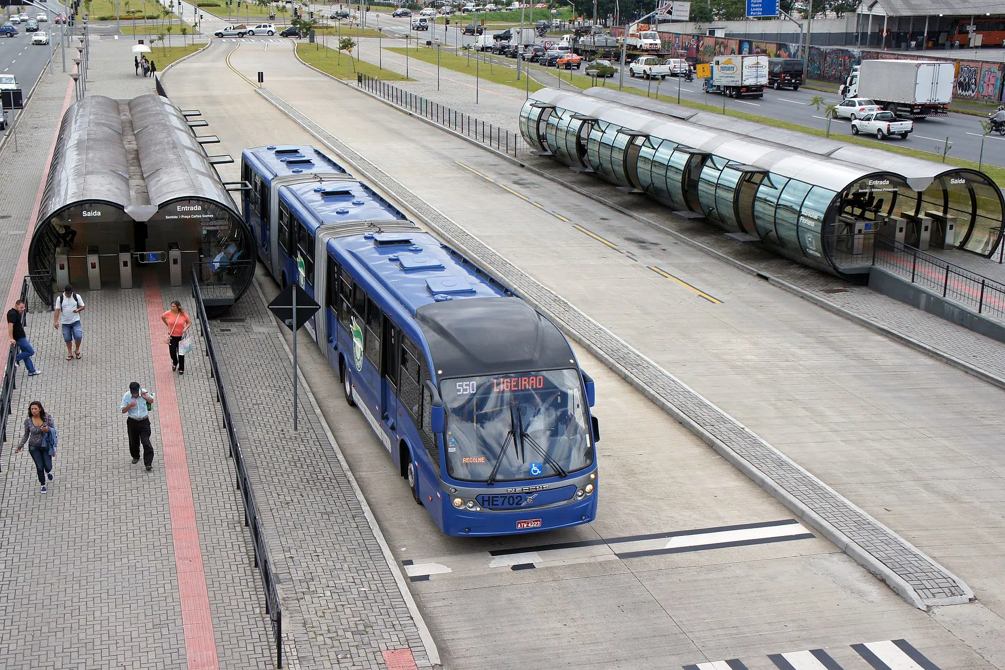 BRT, Linha Verde, Curitiba, Brasil