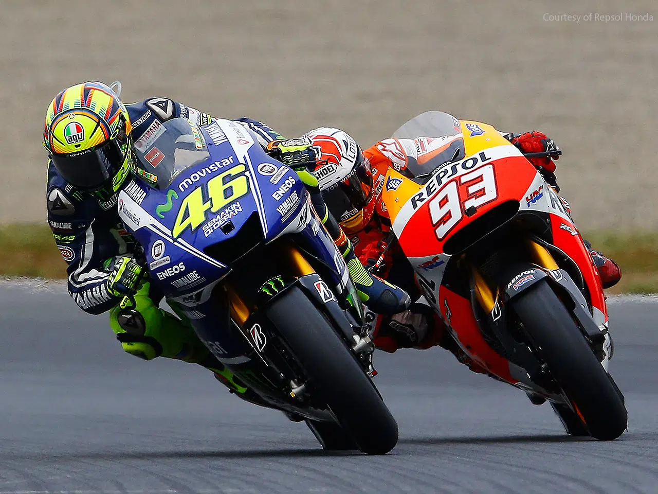 Valentino Rossi e Marquez