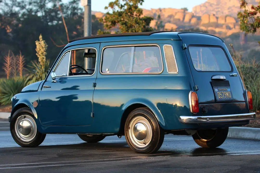 Fiat 500 Giardiniera EV Derelict