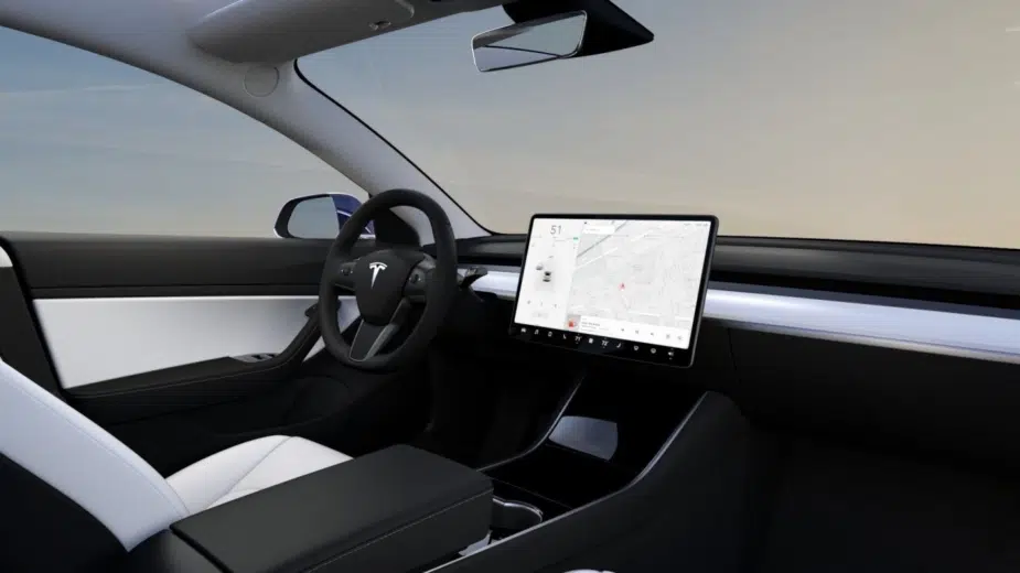 Tesla Model 3 interior