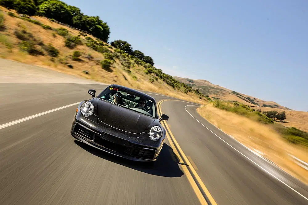 Porsche 911 (992) testes desenvolvimento