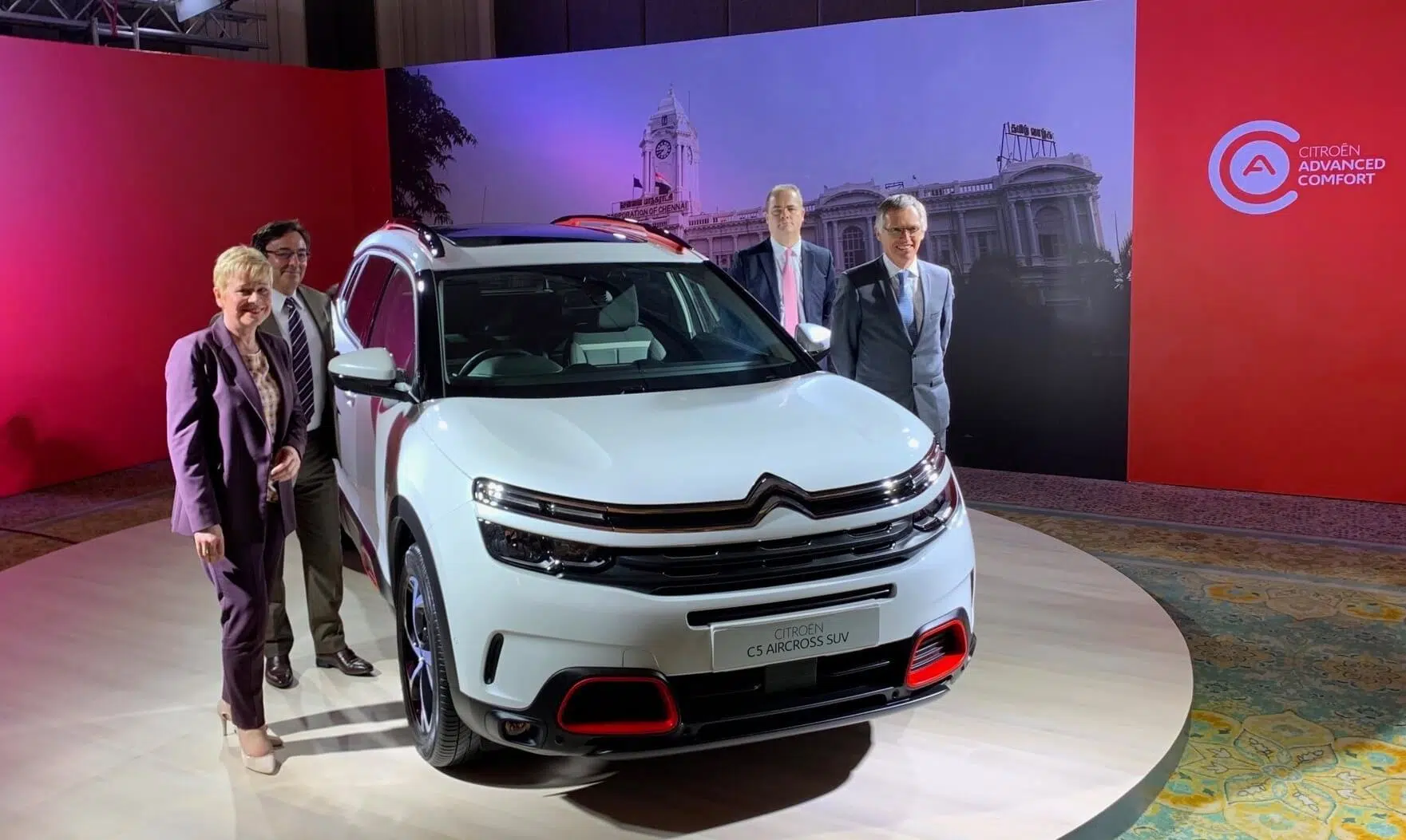 Citroën lançamento na Índia