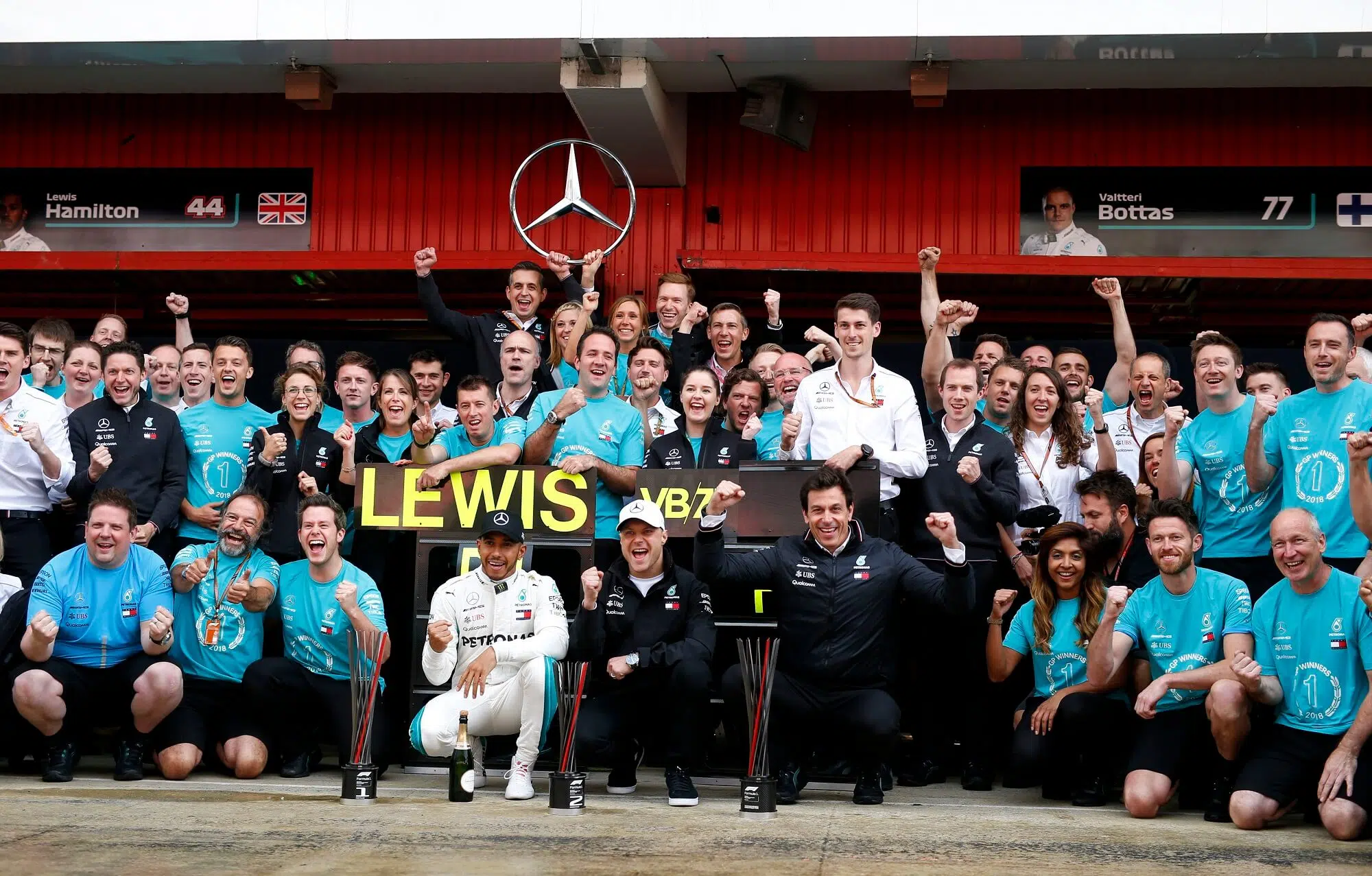 Mercedes GP Espanha 2018