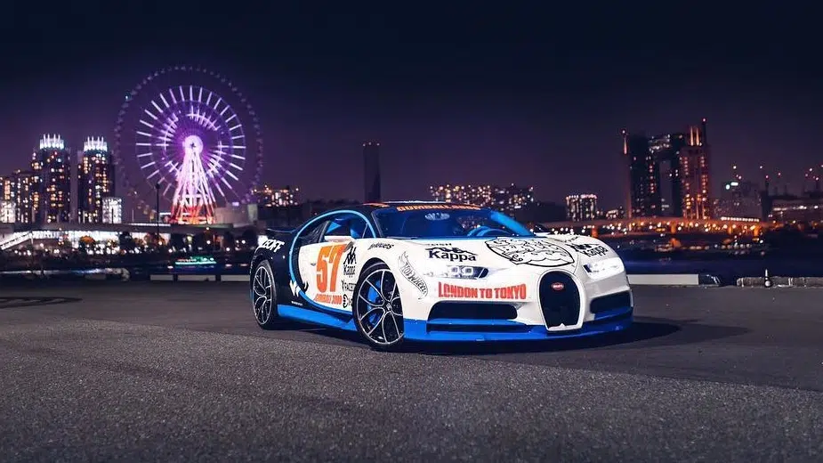 Bugatti Chiron Gumball 3000