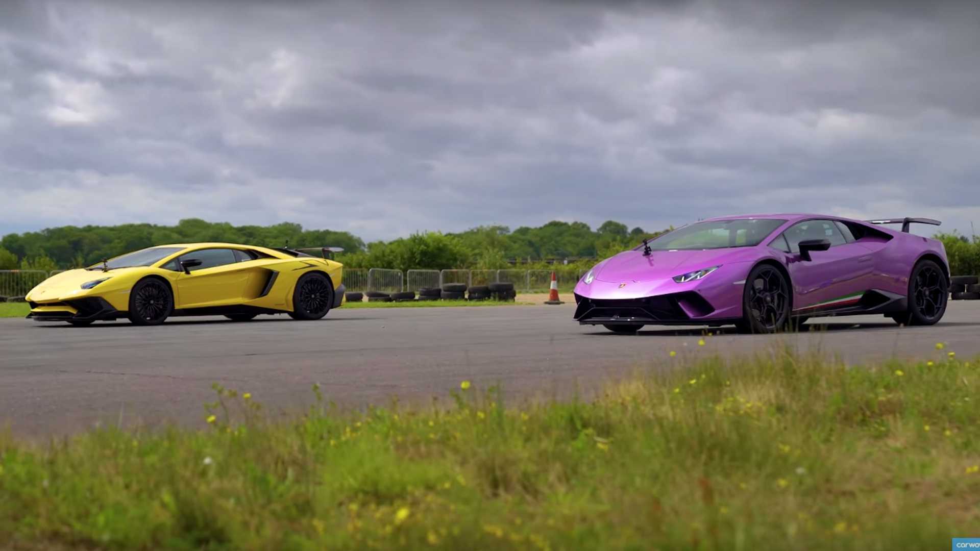 Lamborghini Drag Race