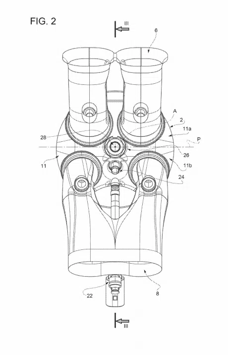 Ferrari V12 patente