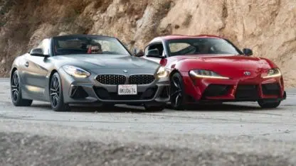 BMW Z4 M40i Toyota GR Supra