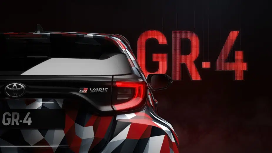 toyota yaris gr teaser