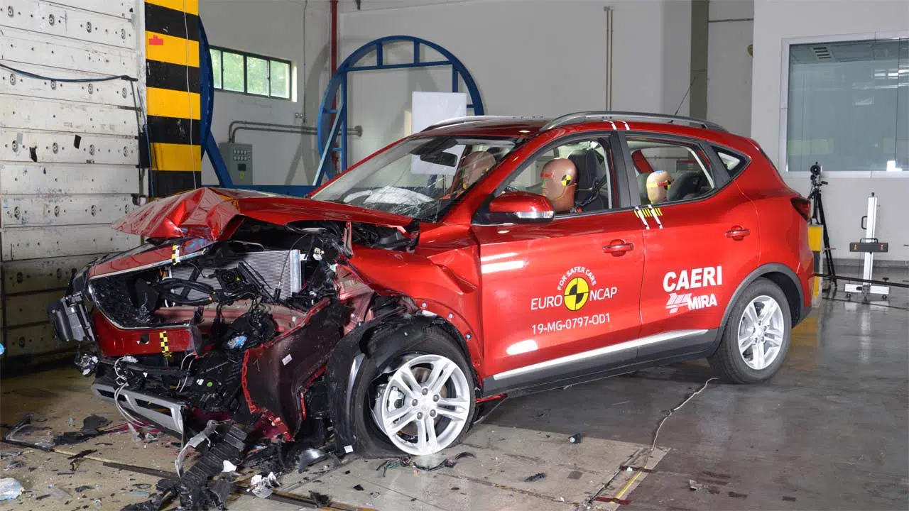 MG ZS EV Euro NCAP