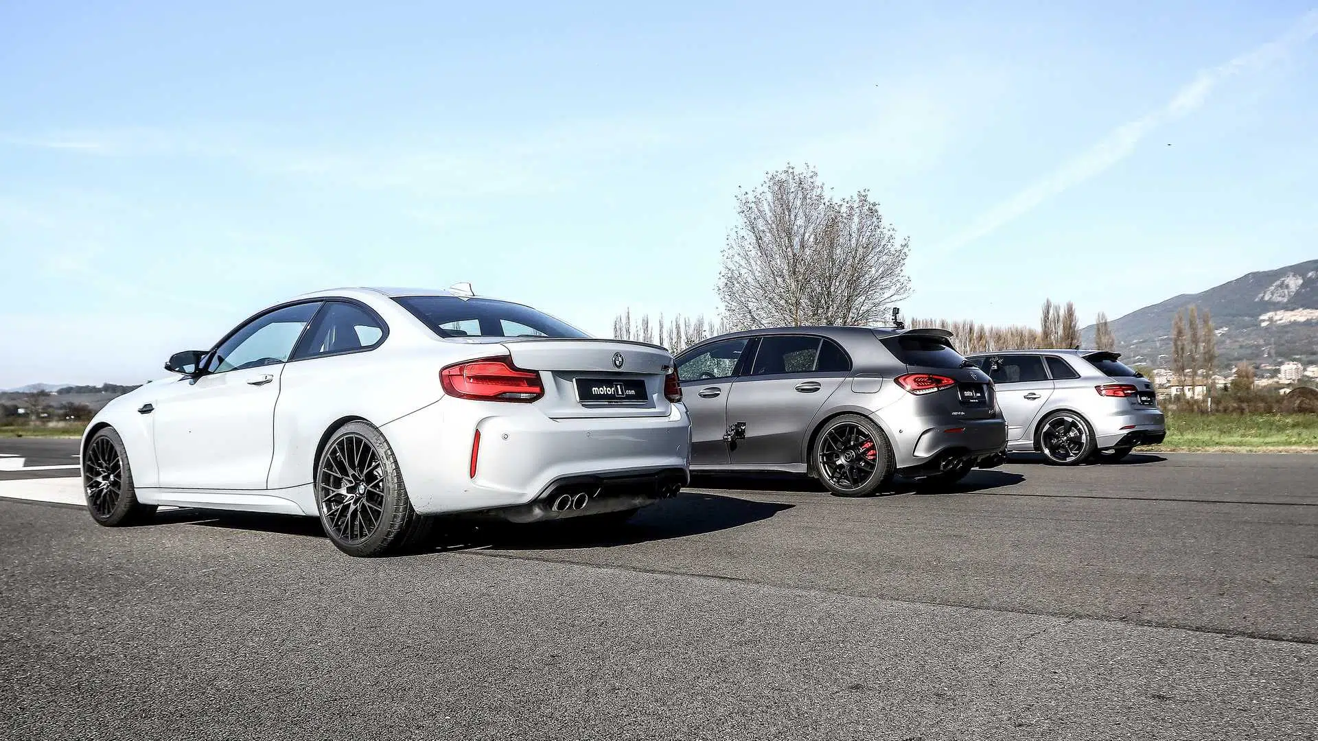 Mercedes-AMG A 45 S_BMW M2 Competition_Audi RS3