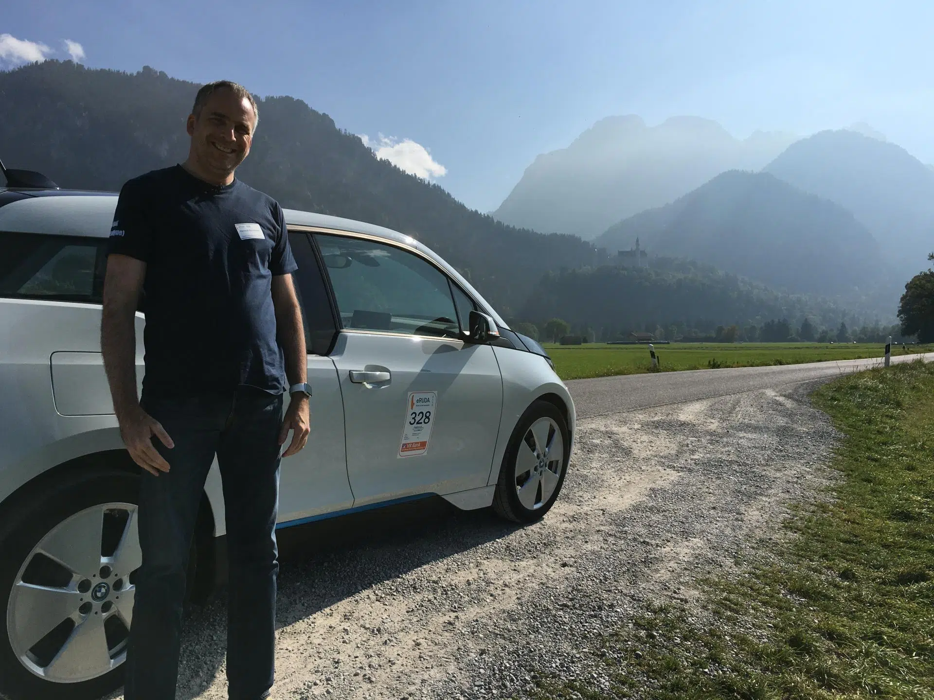 Helmut Neumann e o seu BMW i3