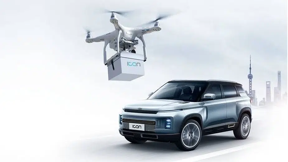 Geely Icon drone