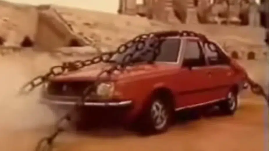 Renault 18 Diesel Sergio Leone anuncio