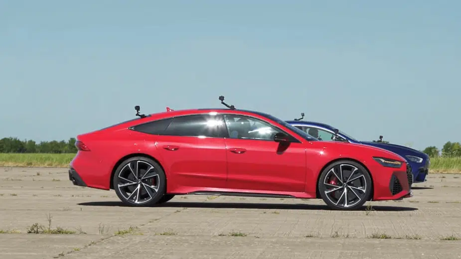 Drag Race Mercedes-AMG GT 63 S vs Audi RS7 Sportback