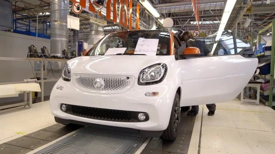 Smart fortwo produção