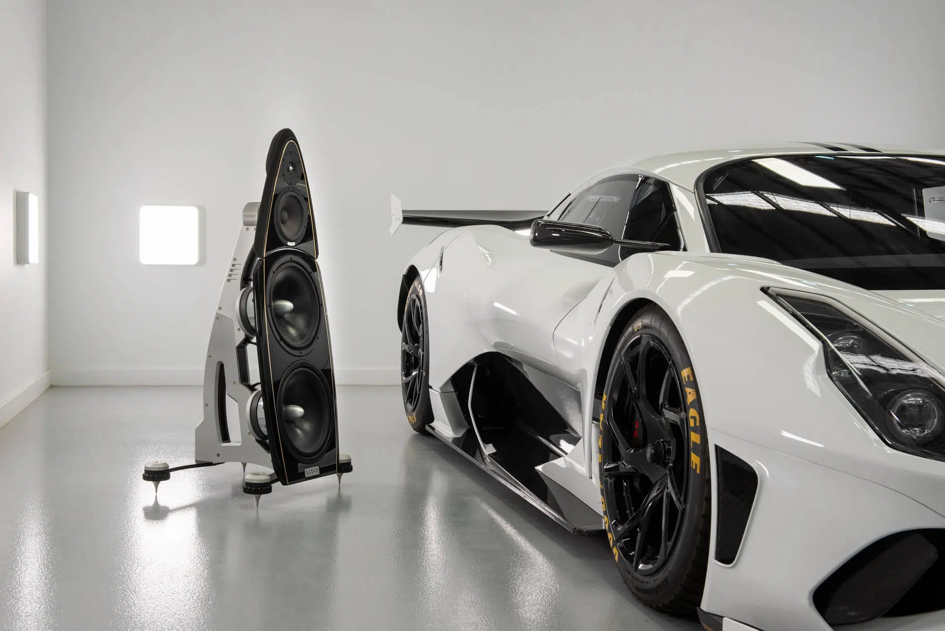 Brabham BT62 sistema audio