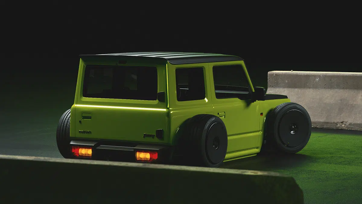 Suzuki Jimny rat rod