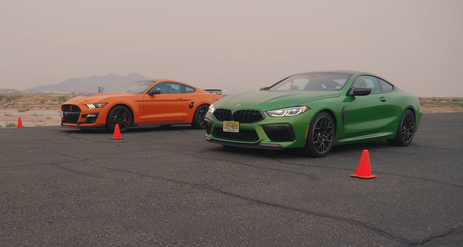 BMW M8 Competition Vs Ford Mustang Shelby GT500 (1) – Razão Automóvel