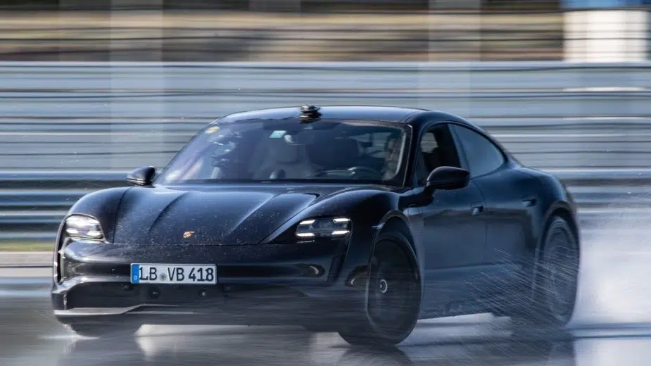 Porsche Taycan Drift Recorde