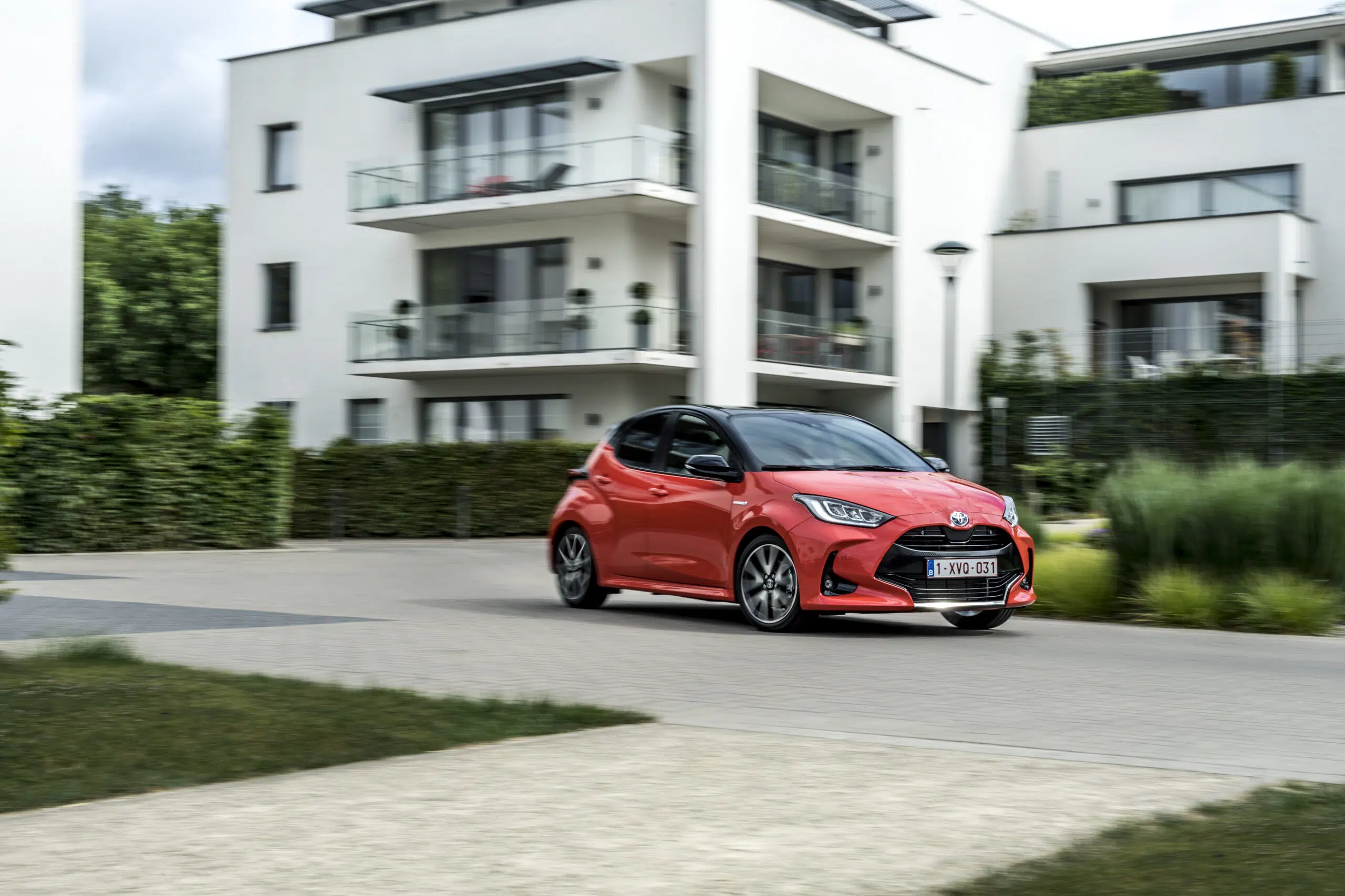 novo toyota yaris exterior