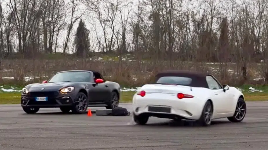 Mazda MX-5 vs Abarth 124 Spider